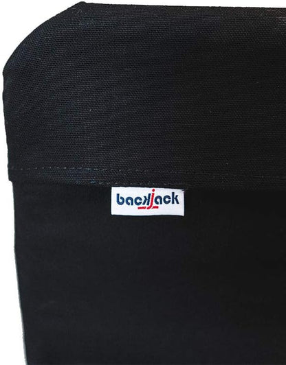 Original BackJack-Made in THE USA- Royal Cotton Fabric Lightweight Floor Seating Chair for Gaming, Families, Parents, Daycare, Back Support, Reading, Yoga, Meditation, Dorm, School