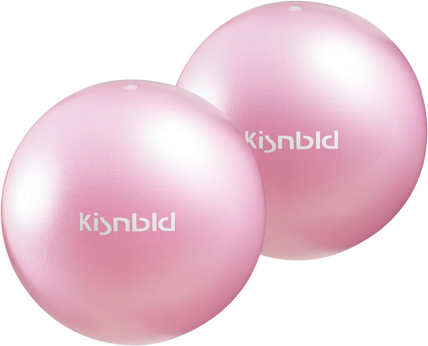 kisnbld Small Exercise Ball, 9 Inch Mini Pilates Ball, Anti Burst and Slip Resistant Mini Yoga Ball for Stability, Fitness, Physical Therapy, Stretching & Core Strength Workout at Home Gym & Office