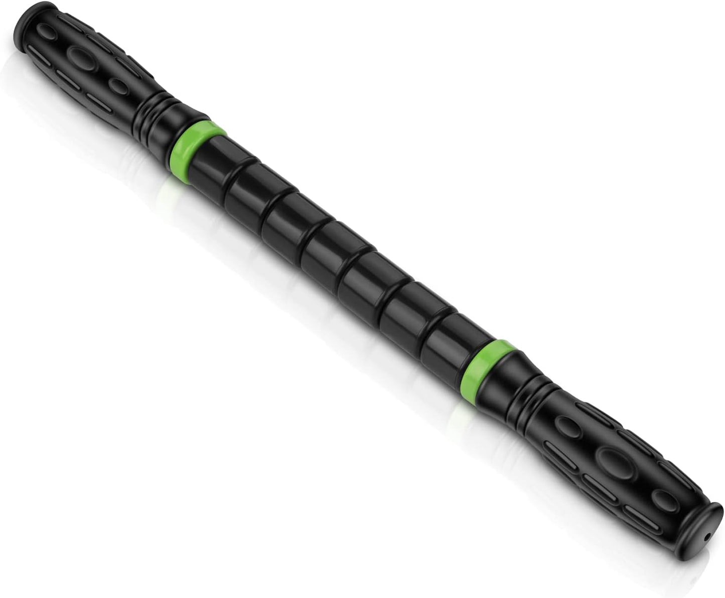 iGreely Premium Muscle Roller the Ultimate Massage Roller Stick 17 Inches Recommended By Physical Therapists Promotes Recovery Fast Relief for Cramps Soreness Tight Muscles-White