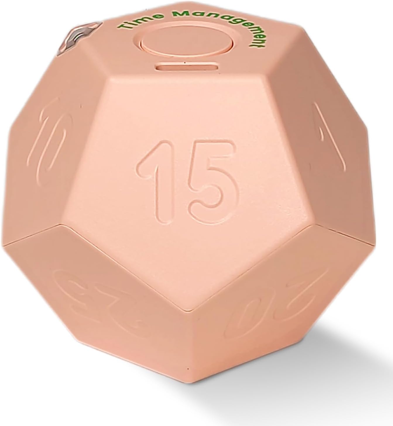 Cube Pomodoro Timer - Flip to Start Countdown, Rechargeable Mini Productivity Timer for Study, Office, 11 Preset Times, Silent/Vibration, Time Management Tool for Kids & ADHD (Yellow)