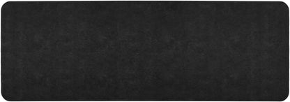 TYUU Bath Mat, Bathroom Rugs Non Slip Washable Thin Absorbent Quick Dry Bath Mat Fits Under Door Bathroom Floor Mat Perfect for Bath, Shower, or Sink 24"x36" Dark Grey