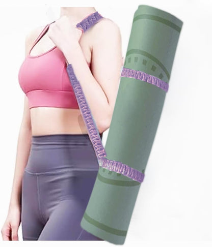 kiido Macrame Yoga Mat Carrying Strap [MAT NOT Included], Hand Woven Multi-Purpose Strap/Carrier