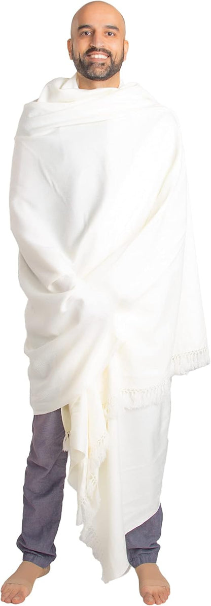 Meditation Shawl or Meditation Blanket, Shawl/Wrap, Oversize Scarf/Stole. Large. Unisex.