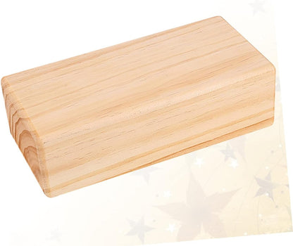 Yoga Bolster Bulk Solid Wood Blocks Restorative Yoga Props Comfortable Pillow