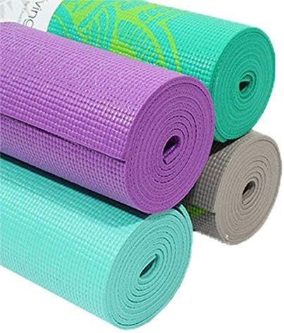 Sol Living Travel Yoga Mat - Natural Tree Rubber for Extra Grip - Non-Slip, Foldable, Eco-Friendly - Perfect for On-the-Go Yoga, Pilates, Fitness, Meditation - 24" x 72", Green