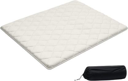 VEVOR Japanese Floor Mattress, Futon Mattress, 100% High Density Comfortable Foam, Foldable Tatami Mat with Storage Bag, Sleeping Pad for Camping Dormitory Yoga