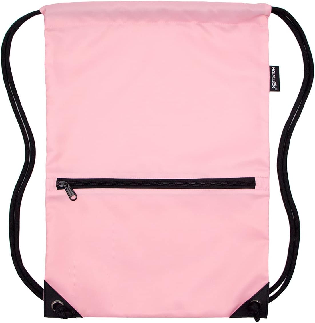 HOLYLUCK Drawstring Backpack Bag Sport Gym Sackpack - Colors B