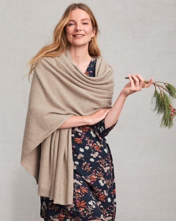Moss Rose Women's Shawl Wrap Poncho Ruana Cape Open Front Cardigan Shawls for Spring Fall Winter