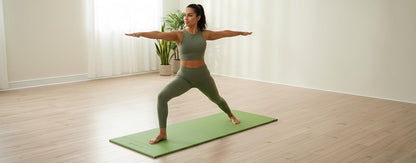 Folding Yoga Mat, TPE Folding Yoga Mat, Foldable Exercise Mat for Yoga, Pilates, Floor Workouts, Compact Design, Travel Friendly, Ideal for Home & Gym, Knee pad, Kneeling pad, No Roll Mat