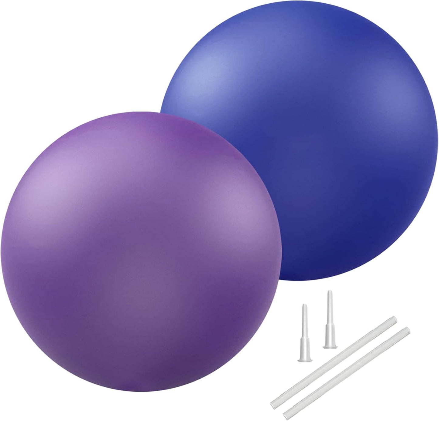 PL-0003 Soft Exercise Ball, Anti-Burst Yoga Ball Chair Supports 2200lbs PL-0003