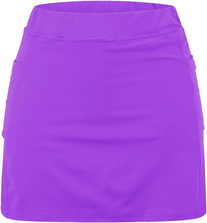 SHAOBGE Athletic Yoga Culottes for Women Solid Color Elastic Shorts Summer Lightweight High Waist Skinny Joggers Skirt 2024