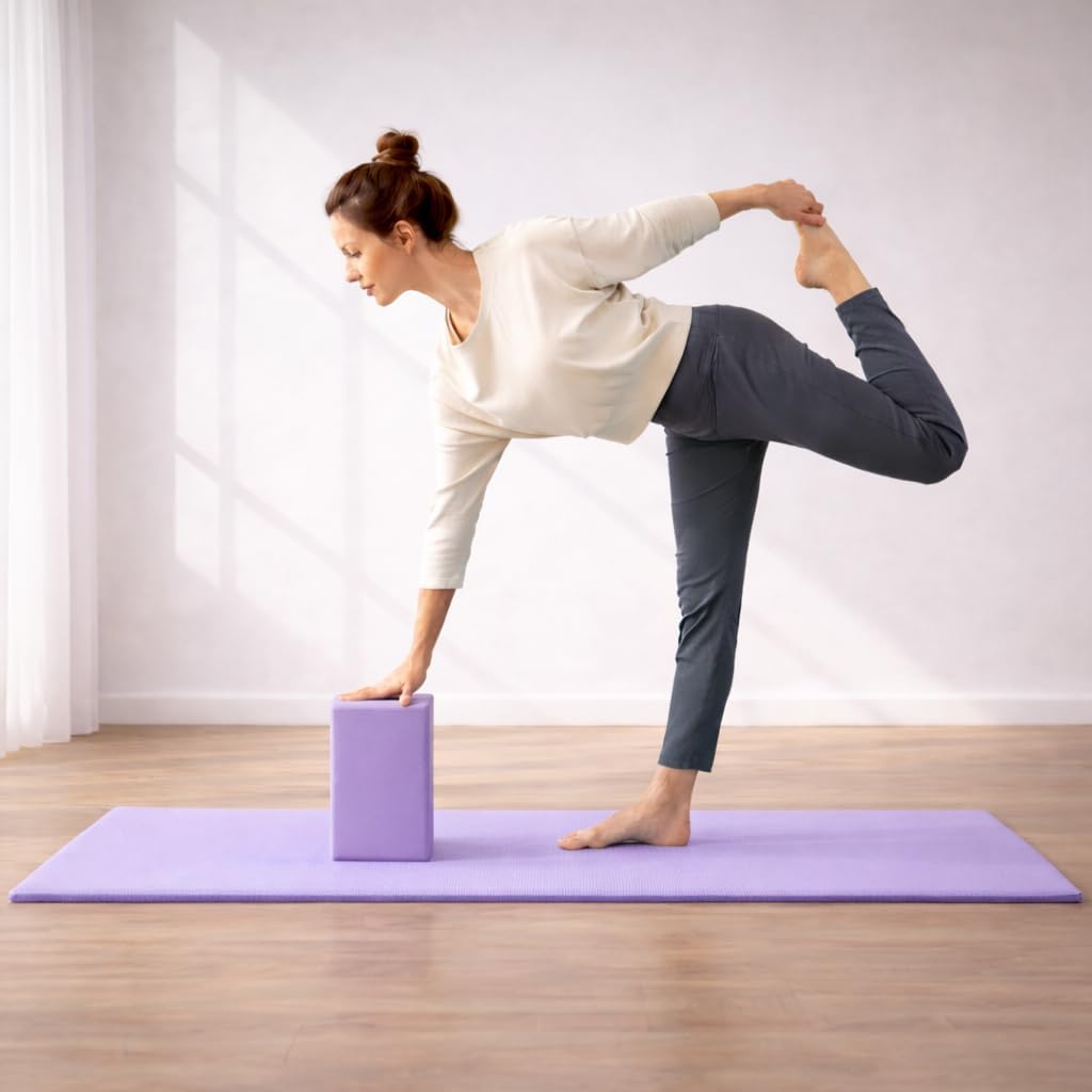 WHITECLOUDZ Yoga kit, 7-Piece Yoga Mat Set for Home Workouts, Thick Yoga Mat, Yoga Blocks, Strap, Yoga Towels & Carrying Bag, Exercise Mat with Yoga Equipment for Women & Men, Enhance Yoga Practice