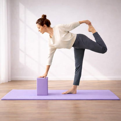 WHITECLOUDZ Yoga kit, 7-Piece Yoga Mat Set for Home Workouts, Thick Yoga Mat, Yoga Blocks, Strap, Yoga Towels & Carrying Bag, Exercise Mat with Yoga Equipment for Women & Men, Enhance Yoga Practice
