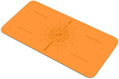 Liforme Yoga Pad - Patented Alignment System, Warrior-like Grip, Non-slip, Eco-friendly, 4.2mm Thick Pad for Knee, Elbow and Hand Support