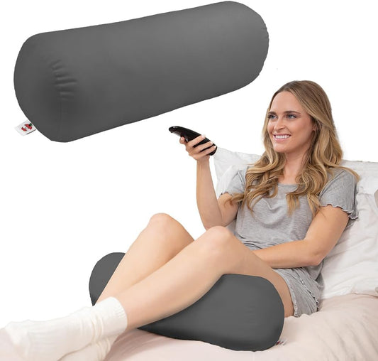 Core Products Jackson Roll Orthopedic Bolster Pillow - Neck, Back, Leg, Knee & Arm Support – Cervical & Lumbar Roll for Pain Relief, Spinal Alignment & Travel Comfort for Bed or Chair