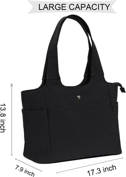 ESVAN Yoga Tote Bag Mat bag Women Shoulder Bags Carryall Tote for Travel Office Workout Gym Nurse Beach