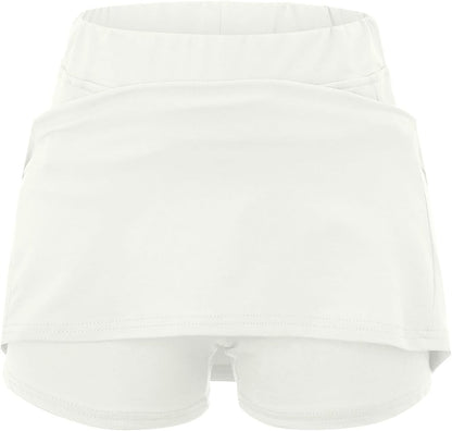 SHAOBGE Athletic Yoga Culottes for Women Solid Color Elastic Shorts Summer Lightweight High Waist Skinny Joggers Skirt 2024
