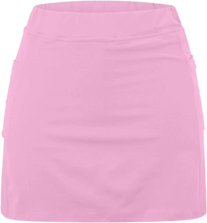 SHAOBGE Athletic Yoga Culottes for Women Solid Color Elastic Shorts Summer Lightweight High Waist Skinny Joggers Skirt 2024