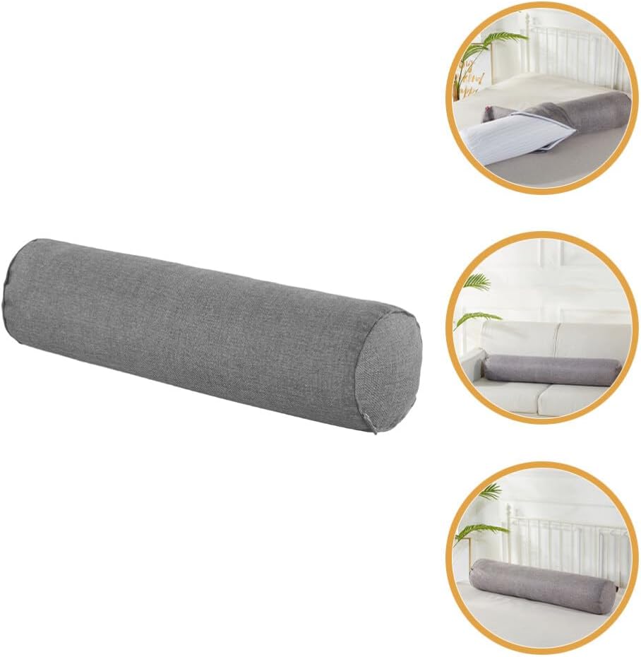Ipetboom Yoga Bolster Pillow: Rectangular Yoga Bolster Cushion Meditation Cushion Cotton Footrest Pillow Support for Women Lovers Sitting On Floor
