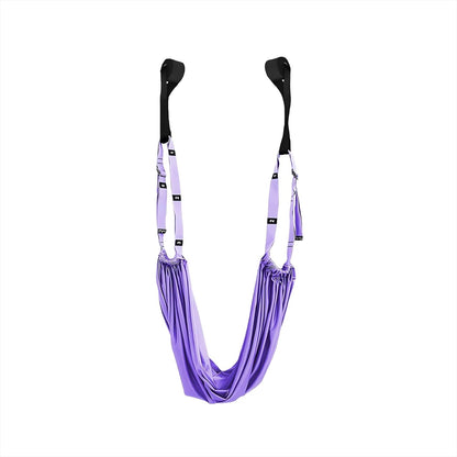 Aerial Yoga Stretching Strap - Adjustable Yoga Straps for Stretching, Flexibility & Inversion Training | Portable with Pouch for Pilates, Ballet, Gymnastics