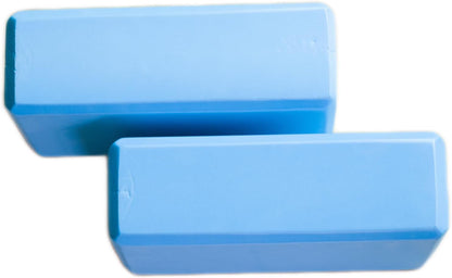 Yoga Block High Density EVA Foam Blocks 2 Packs 9"x6"x3" Each, Supportive, Lightweight with Beveled Edges for Yoga, Pilates, and Meditation