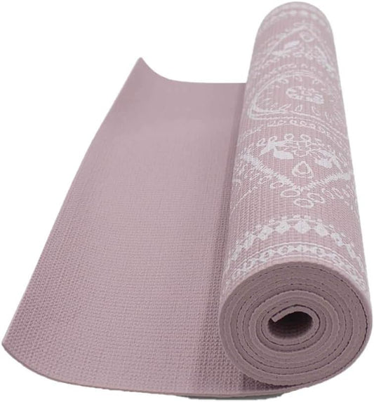 Oak and Reed YM41222MAV Mauve Medallion Tapestry Yoga Mat (4MM)
