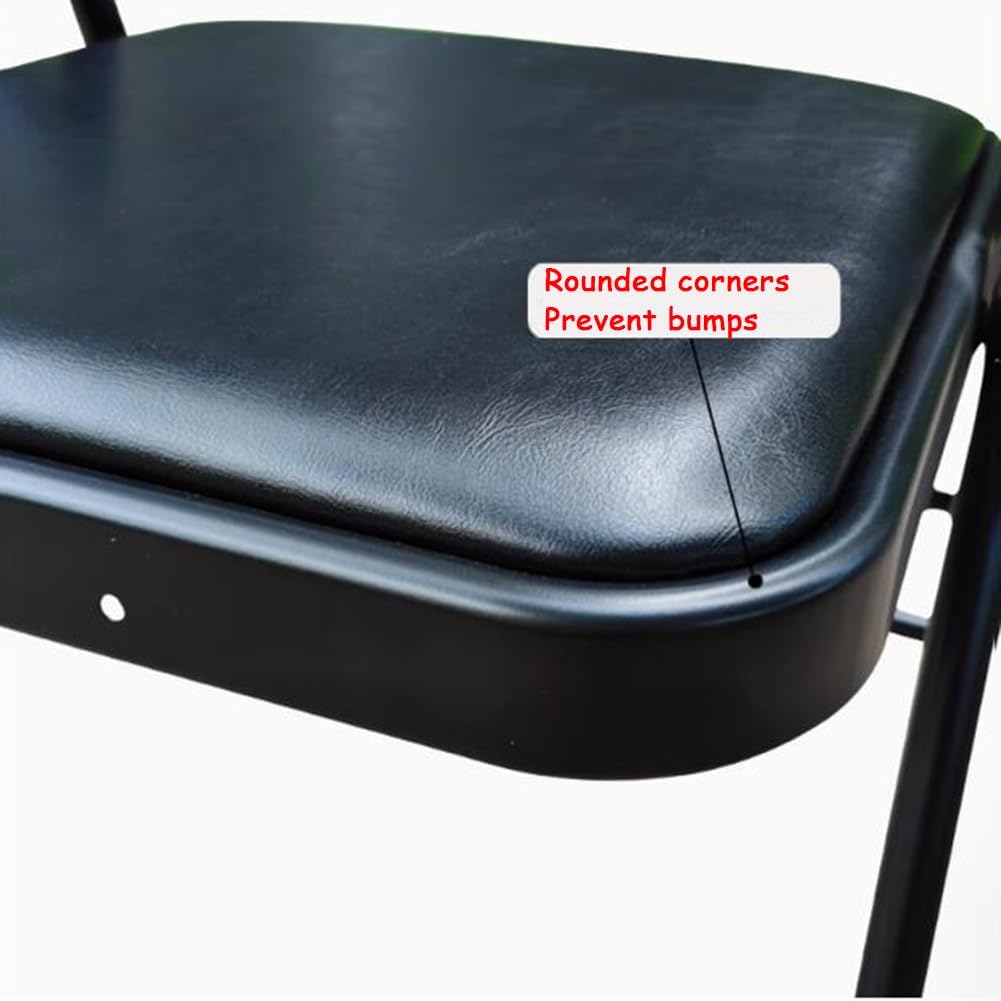 Yoga Auxiliary Chair Folding Chair for Yoga with Lumbar Support Yoga Practice Balance Chair Yoga Office Chair for Balance Handstand Flexibility