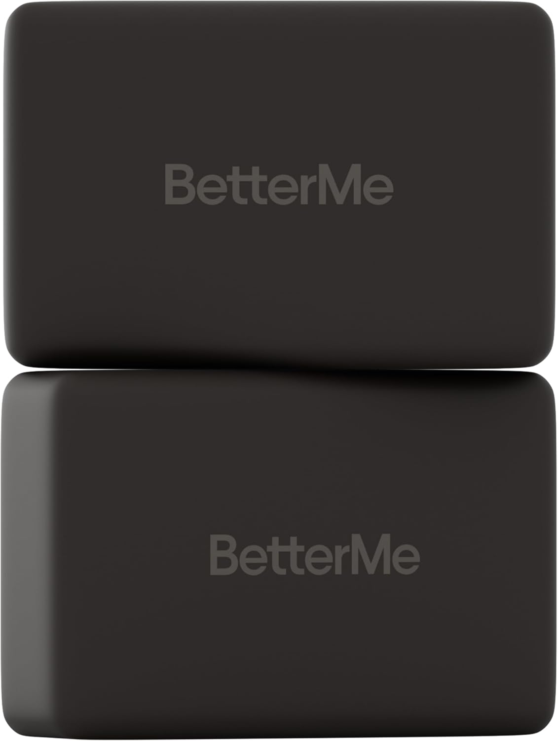 BetterMe Yoga Blocks Set of 2 – High Density Foam Yoga Blocks for Stretching, Pilates & Workouts – Lightweight Non-Slip Exercise Blocks for Flexibility & Balance