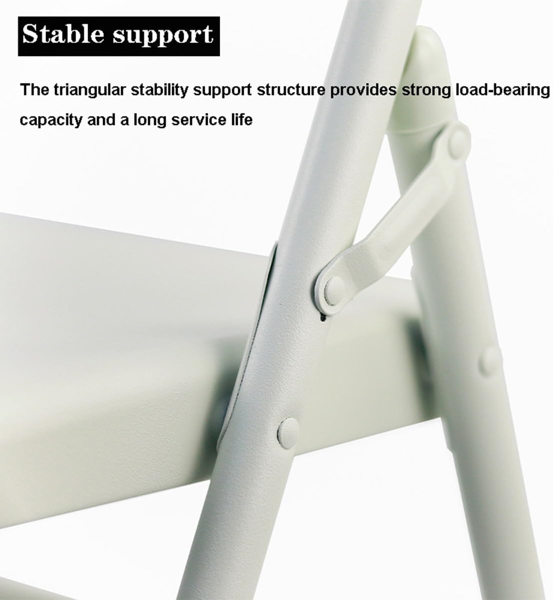 Pilates Yoga Chair PU Leather/Frosted Surface Double Beam Design Folding Backless Iyengar Yoga Chair Inversion
