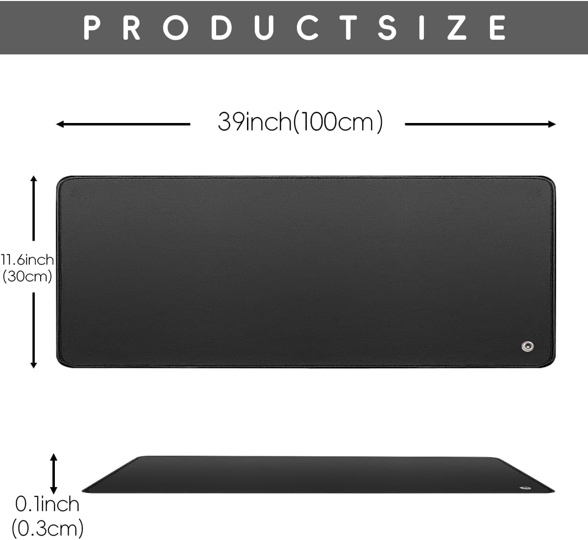 Grounding Mat,35.4x23.6 inches,Reconnect to The Earth EMF Recovery,for Foot Therapy, Universal Grounding Sleep Mat, Grounding Yoga Mat,Improve Energy,Sleep Assist and Helps with Anxiety Black