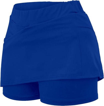 SHAOBGE Athletic Yoga Culottes for Women Solid Color Elastic Shorts Summer Lightweight High Waist Skinny Joggers Skirt 2024