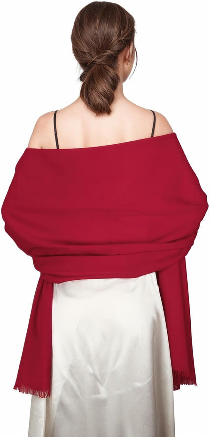 Shawl Wraps for Women Pashmina Shawls and Wraps for Evening Dresses Large Soft Scarf Winter Scarf Wedding Shawl…