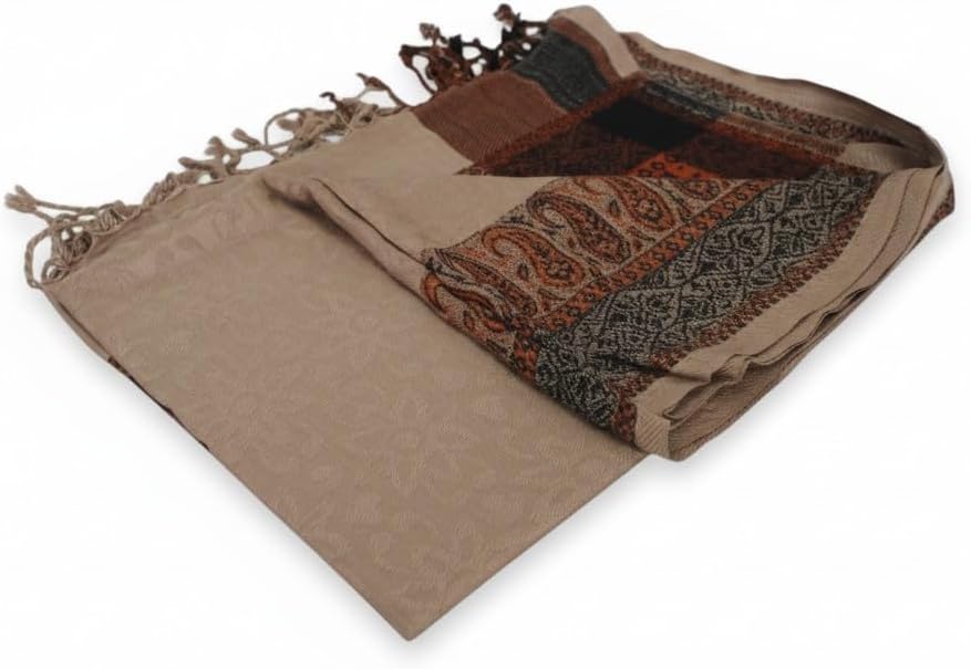 Handloom Wool Meditation Shawl, Oversized Wrap Throw, Gift for Men and Women