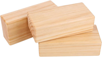 Yoga Bolster Bulk Solid Wood Blocks Restorative Yoga Props Comfortable Pillow