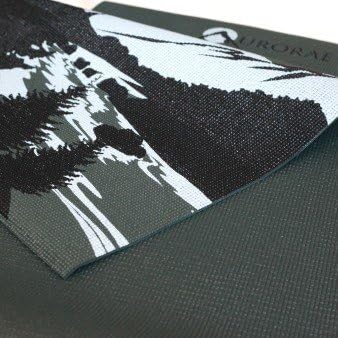 AURORAE Classic/Printed Extra Thick and Long Yoga Mat. Slip Free Rosin included