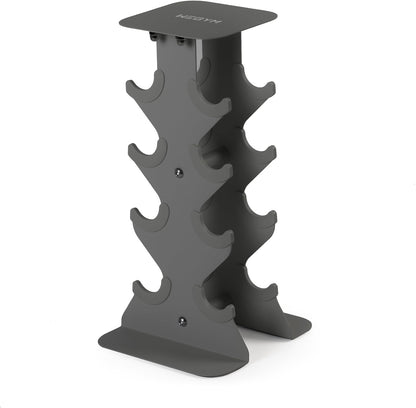 WeGym Dumbbell Racks, Space Saving Solution, Sturdy Cast Iron, Home Workout Storage, Heavy Weights Bearing, Home Strength Training