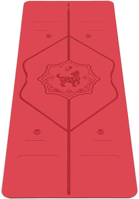 Liforme Zodiac New Year Collection - Free Yoga Bag Included - Patented Alignment System, Warrior-like Grip, Non-Slip, Eco-friendly, Sweat-resistant, Long, Wide and Thick for Comfort