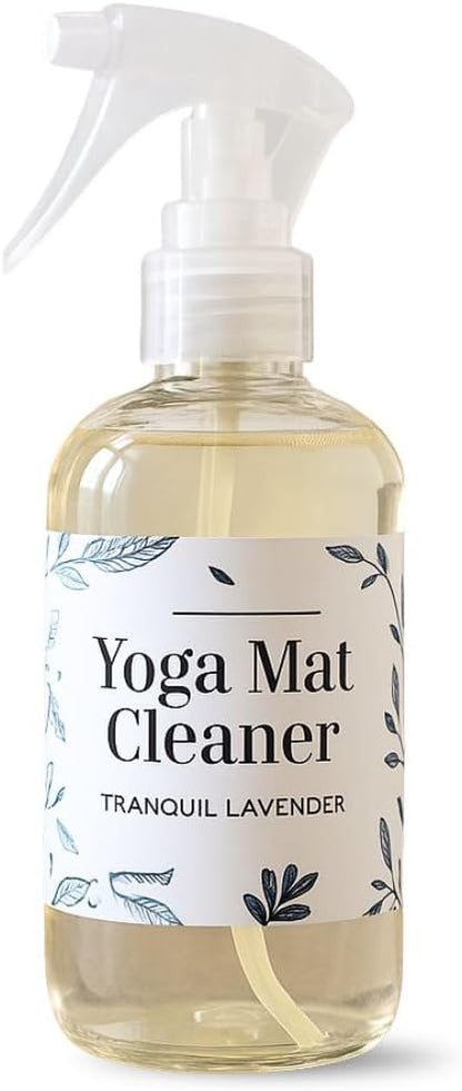 Nature Skin Shop Harmony Lemongrass + Lavender Upward Dog Yoga Mat Cleaner Spray - 8.5 Ounces - for Post-Workout Freshness - Non-Toxic & Non-Slip Formula for All Mats