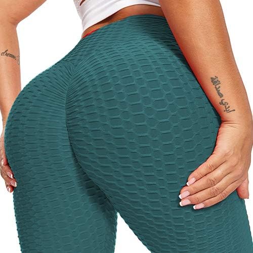 JGS1996 Butt Lifting Leggings for Women Tummy Control Workout Yoga Pants High Waisted Scrunch Booty Gym Tights