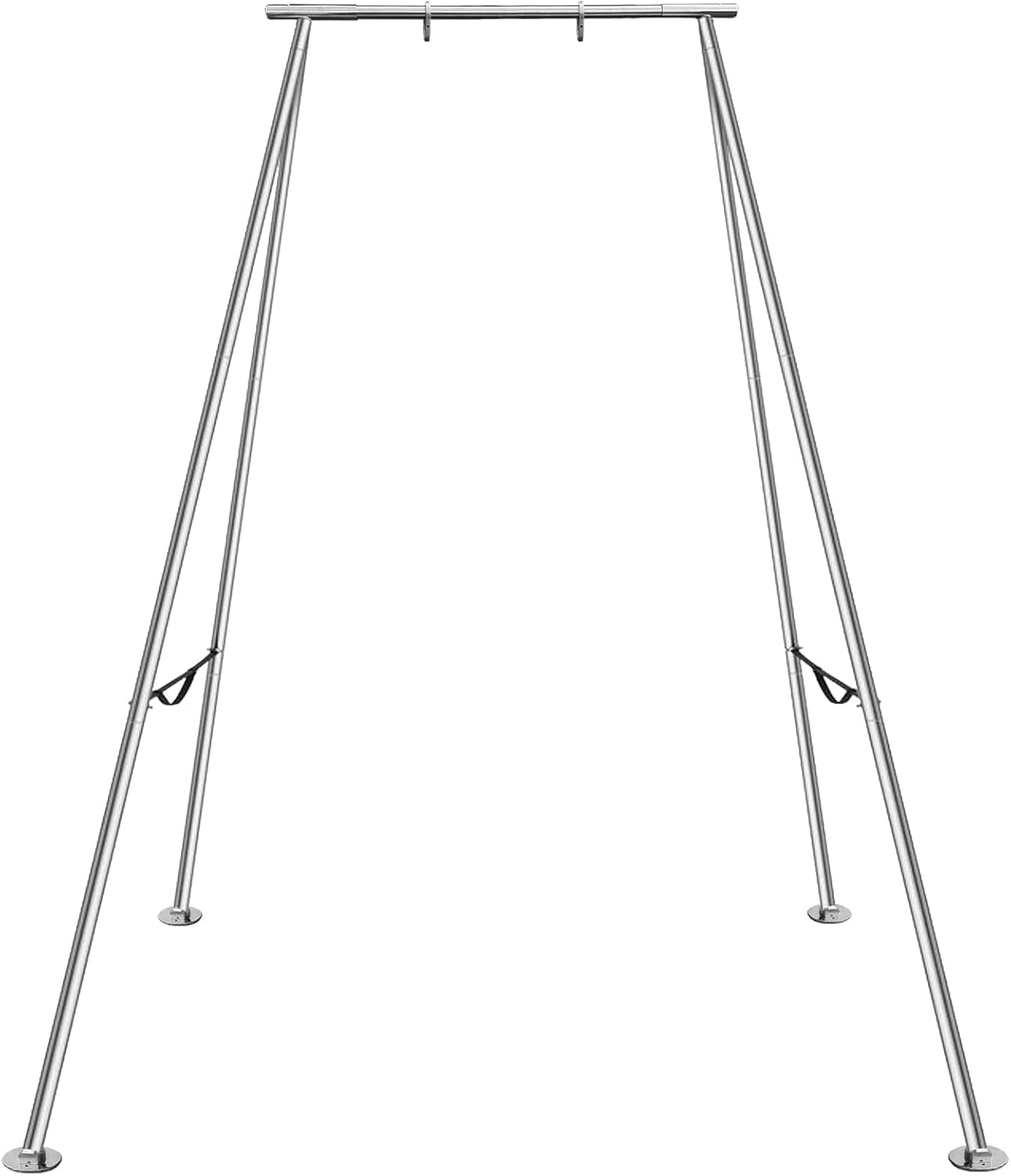 PRIOR FITNESS Aerial A-Frame Rig - 730kg/1610 lbs Capacity Yoga Stand for Hammocks/Silks/Hoops, Portable Adjustable 5-11ft (10 Heights), CE & SGS Certified, Easy Install
