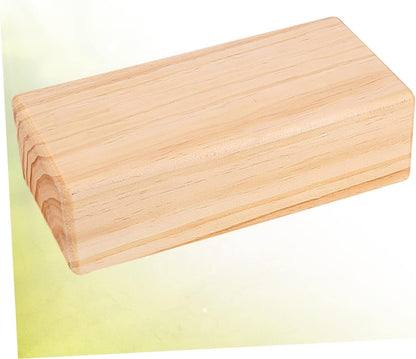 Yoga Bolster Bulk Solid Wood Blocks Restorative Yoga Props Comfortable Pillow