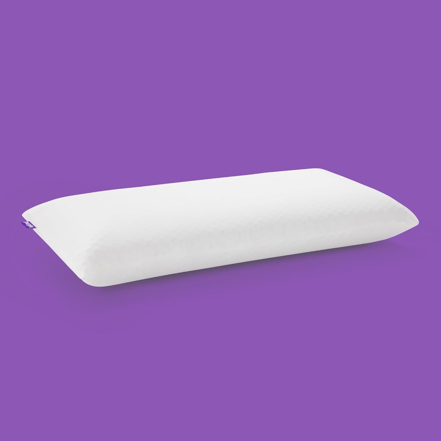 Purple Harmony Pillow – Talalay Latex Foam Cooling Pillow for Combo or Side Sleepers, 360º Hex GelFlex Grid for No-Pressure Support and Luxurious Weightless Feel - Standard, Medium Feel, Low Height