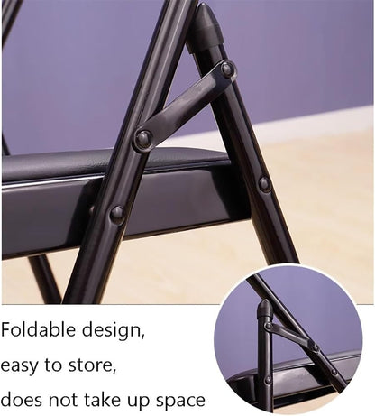 Pilates Yoga Chair PU Leather/Frosted Surface Double Beam Design Folding Backless Iyengar Yoga Chair Inversion