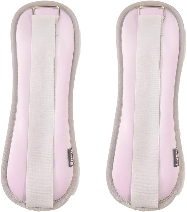 2pcs Adjustable Ankle and Wrist Sandbags (1.1 pounds) - Multi functional Dance/Fitness Weight Trainer