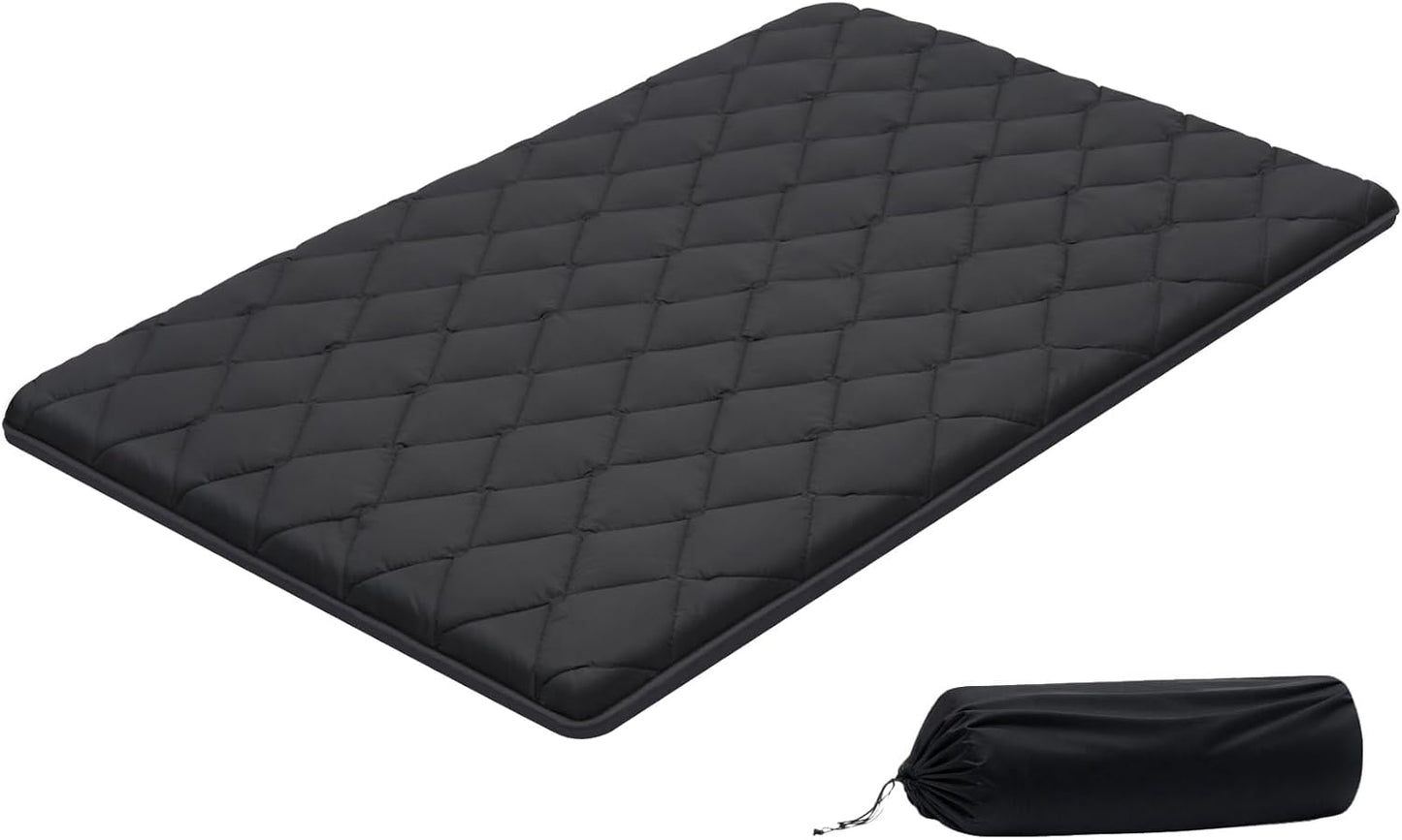 VEVOR Japanese Floor Mattress, Futon Mattress, 100% High Density Comfortable Foam, Foldable Tatami Mat with Storage Bag, Sleeping Pad for Camping Dormitory Yoga