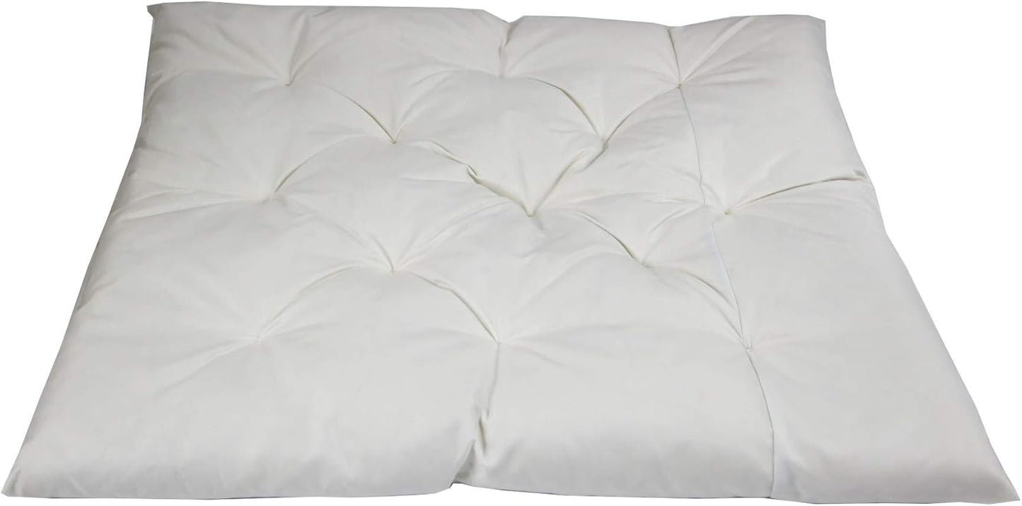 Buckwheat Zafu and Large Zabuton Meditation Cushion Set (2pc)