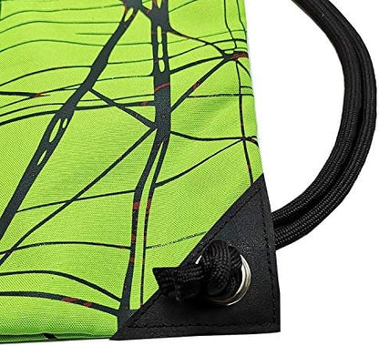 HOLYLUCK Drawstring Backpack Bag Sport Gym Sackpack - Colors B