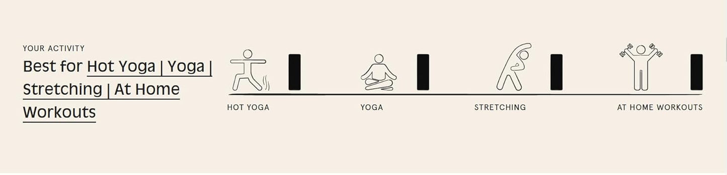 Retrospec Solana Yoga Mat 1" Thick w/Nylon Strap for Men & Women - Non Slip Exercise Mat for Home Yoga, Pilates, Stretching, Floor & Fitness Workouts
