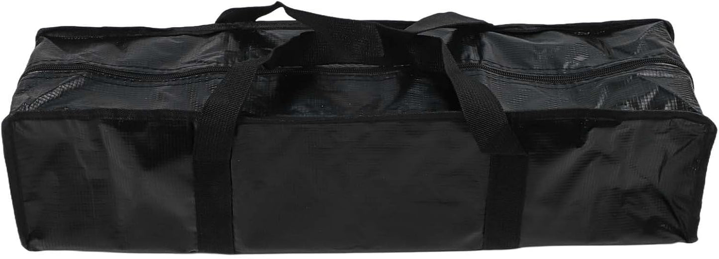 Yoga Storage Bag for Mats, Floor Covers, Photography Lights and Tripods with Foldable Function for Outdoor Convenience (Black, 60 x 15 x 15 cm)