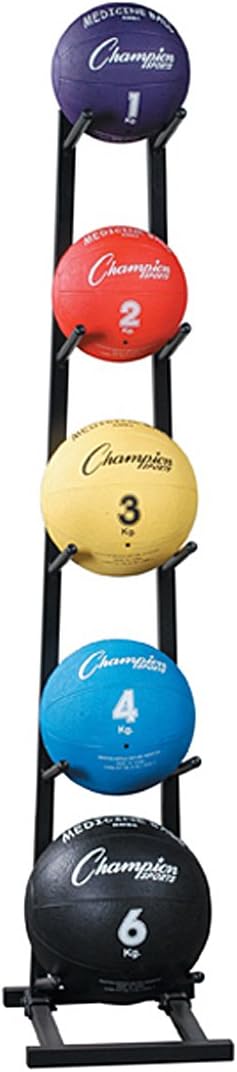 Champion Sports Medicine Ball Storage – Durable Racks & Trees for Organized Gym, Fitness & Sports Storage